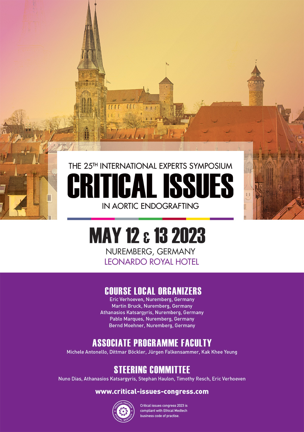 Program & PDF Critical Issues May 12 & 13, 2023 Nürnberg Germany